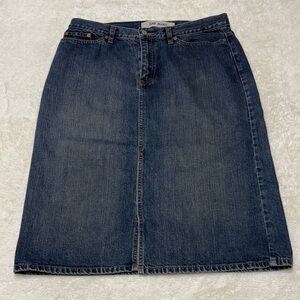 GAP Women's Classic Indigo Pencil Skirt